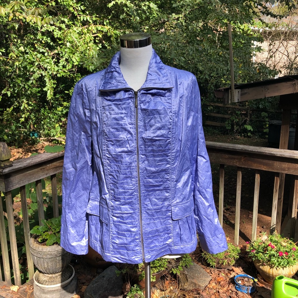 Purple Chico’s jacket